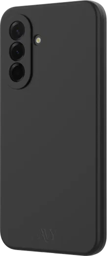 AVY Samsung Galaxy A37 Hoesje Liquid Silicone met MagSafe Zwart afbeelding 11
