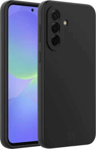 AVY Samsung Galaxy A37 Hoesje Liquid Silicone met MagSafe Zwart afbeelding 10