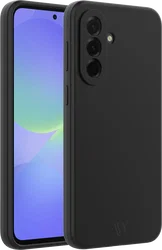 AVY Samsung Galaxy A37 Hoesje Liquid Silicone met MagSafe Zwart afbeelding