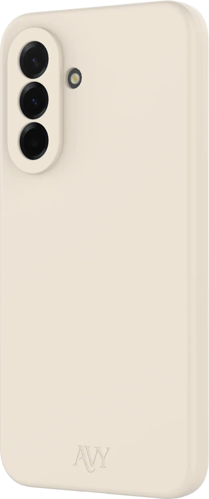 AVY Samsung Galaxy A37 Hoesje Liquid Silicone met MagSafe Beige afbeelding 11