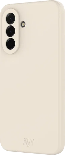 AVY Samsung Galaxy A37 Hoesje Liquid Silicone met MagSafe Beige afbeelding 11