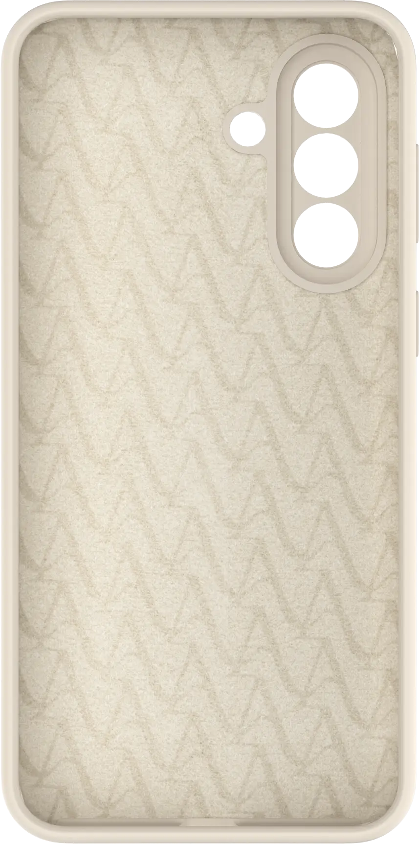 AVY Samsung Galaxy A37 Hoesje Liquid Silicone met MagSafe Beige afbeelding 15