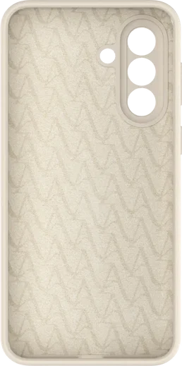 AVY Samsung Galaxy A37 Hoesje Liquid Silicone met MagSafe Beige afbeelding 15