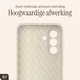 AVY Samsung Galaxy A37 Hoesje Liquid Silicone met MagSafe Beige afbeelding 9