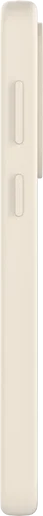 AVY Samsung Galaxy A37 Hoesje Liquid Silicone met MagSafe Beige afbeelding 14
