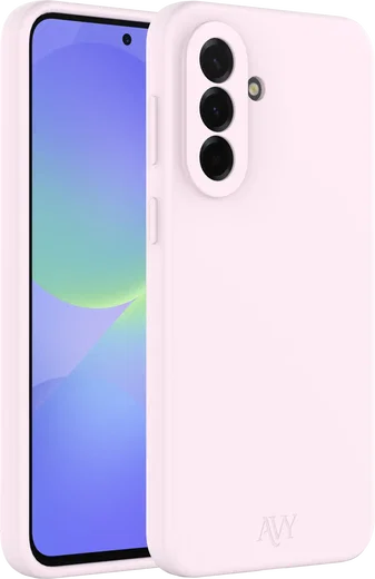 AVY Samsung Galaxy A37 Hoesje Liquid Silicone met MagSafe Roze afbeelding 10