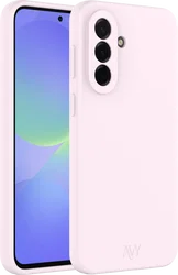 AVY Samsung Galaxy A37 Hoesje Liquid Silicone met MagSafe Roze afbeelding