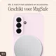 AVY Samsung Galaxy A37 Hoesje Liquid Silicone met MagSafe Roze afbeelding 7