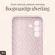 AVY Samsung Galaxy A37 Hoesje Liquid Silicone met MagSafe Roze afbeelding 9