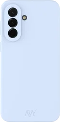 AVY Samsung Galaxy A37 Hoesje Liquid Silicone met MagSafe Blauw afbeelding