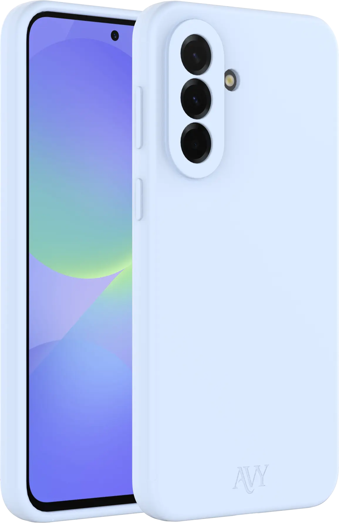 AVY Samsung Galaxy A37 Hoesje Liquid Silicone met MagSafe Blauw afbeelding 10