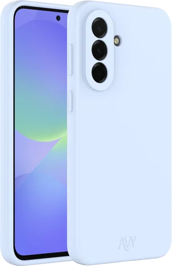 AVY Samsung Galaxy A37 Hoesje Liquid Silicone met MagSafe Blauw afbeelding 10