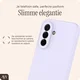 AVY Samsung Galaxy A37 Hoesje Liquid Silicone met MagSafe Paars afbeelding 8