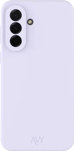 AVY Samsung Galaxy A37 Hoesje Liquid Silicone met MagSafe Paars afbeelding 1