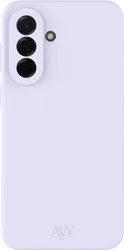 AVY Samsung Galaxy A37 Hoesje Liquid Silicone met MagSafe Paars afbeelding