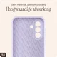 AVY Samsung Galaxy A37 Hoesje Liquid Silicone met MagSafe Paars afbeelding 9
