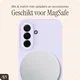 AVY Samsung Galaxy A37 Hoesje Liquid Silicone met MagSafe Paars afbeelding 7