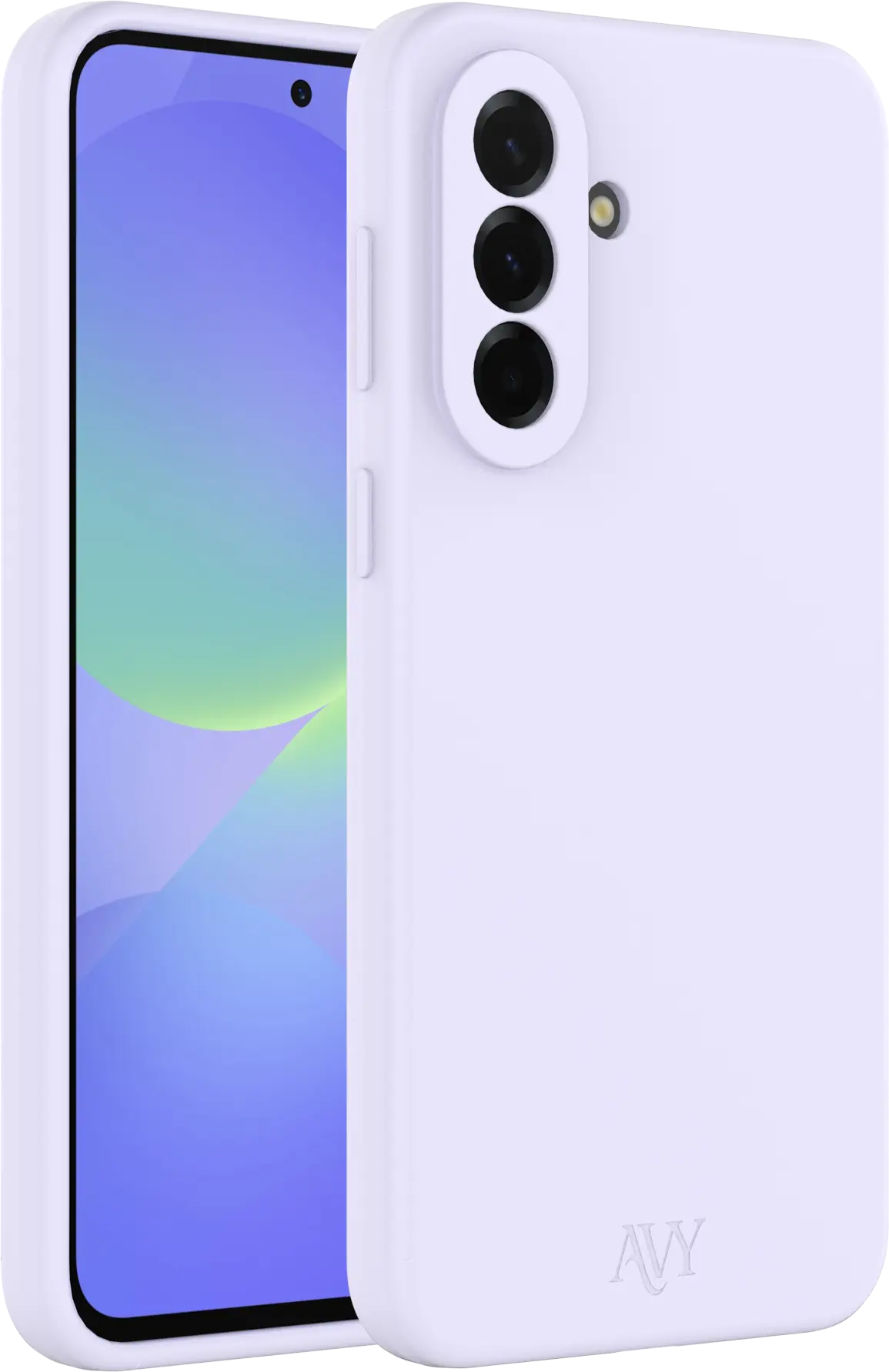 AVY Samsung Galaxy A37 Hoesje Liquid Silicone met MagSafe Paars afbeelding 10