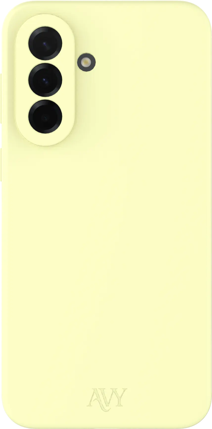 AVY Samsung Galaxy A37 Hoesje Liquid Silicone met MagSafe Butter Yellow afbeelding 1