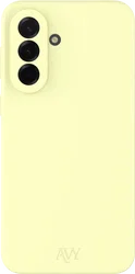AVY Samsung Galaxy A37 Hoesje Liquid Silicone met MagSafe Butter Yellow afbeelding
