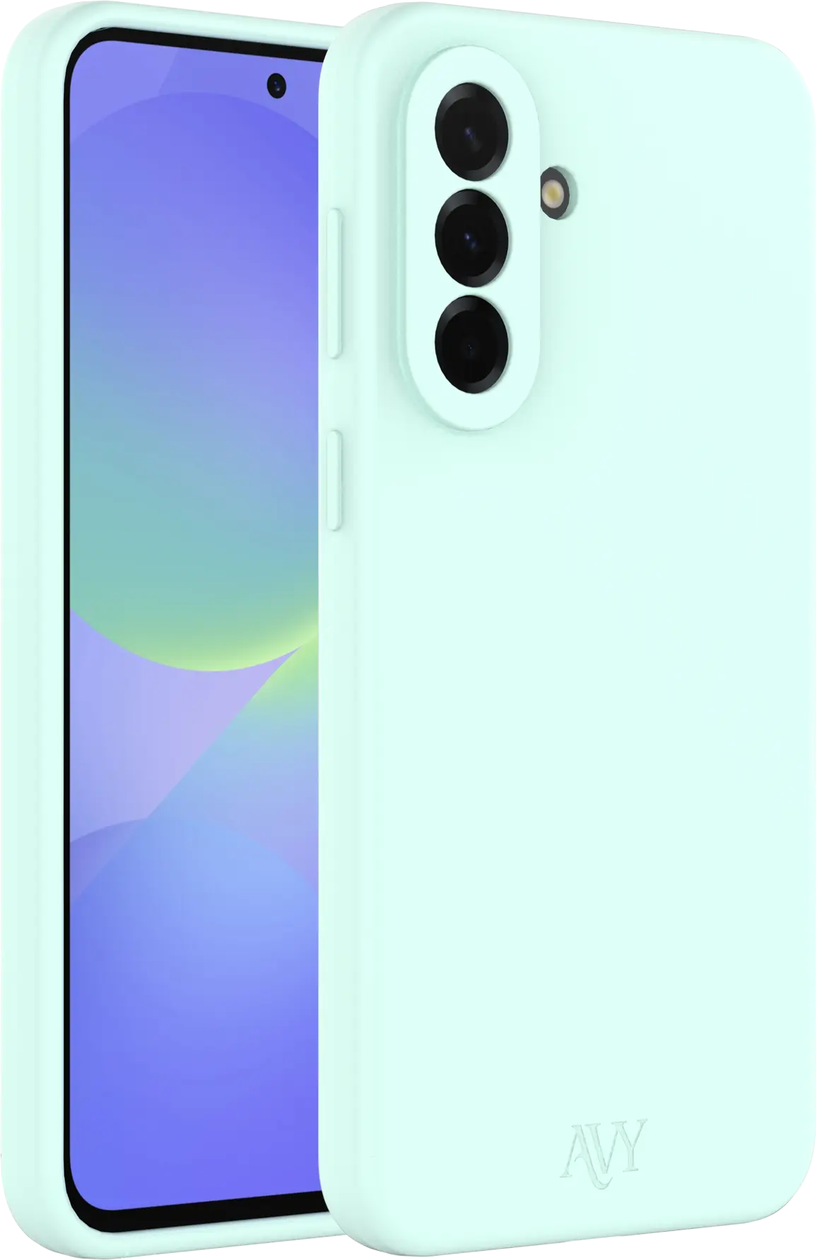 AVY Samsung Galaxy A37 Hoesje Liquid Silicone met MagSafe Matcha afbeelding 10