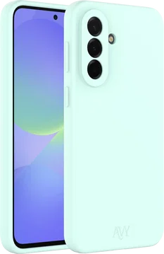 AVY Samsung Galaxy A37 Hoesje Liquid Silicone met MagSafe Matcha