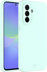 AVY Samsung Galaxy A37 Hoesje Liquid Silicone met MagSafe Matcha afbeelding