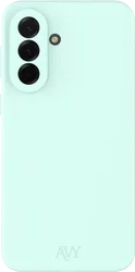 AVY Samsung Galaxy A37 Hoesje Liquid Silicone met MagSafe Matcha afbeelding