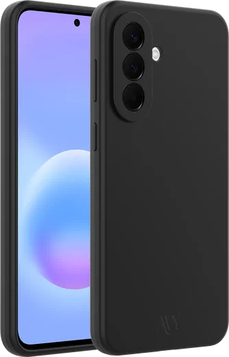 AVY Samsung Galaxy A57 Hoesje Liquid Silicone met MagSafe Zwart afbeelding 10