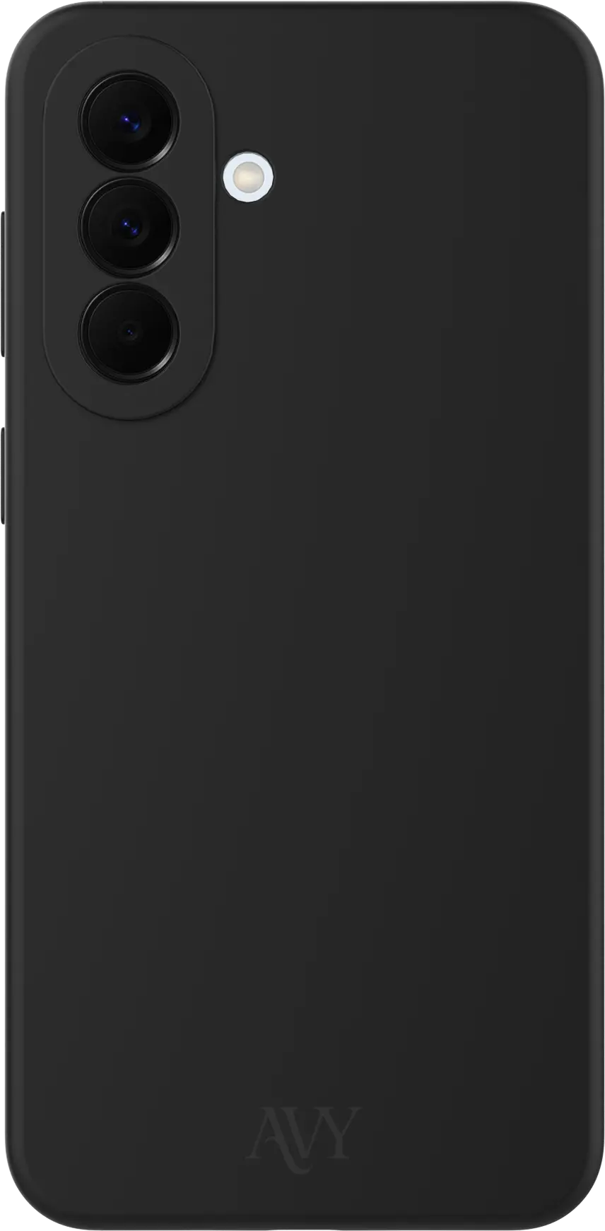 AVY Samsung Galaxy A57 Hoesje Liquid Silicone met MagSafe Zwart afbeelding 1