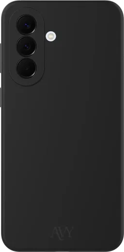 AVY Samsung Galaxy A57 Hoesje Liquid Silicone met MagSafe Zwart afbeelding 1