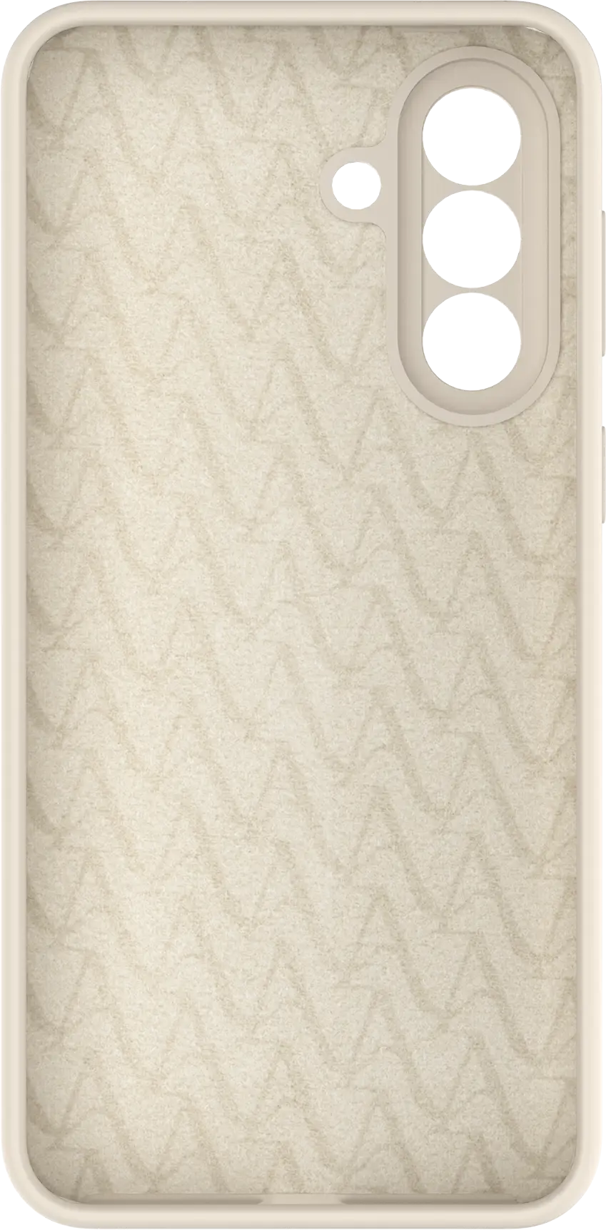 AVY Samsung Galaxy A57 Hoesje Liquid Silicone met MagSafe Beige afbeelding 15