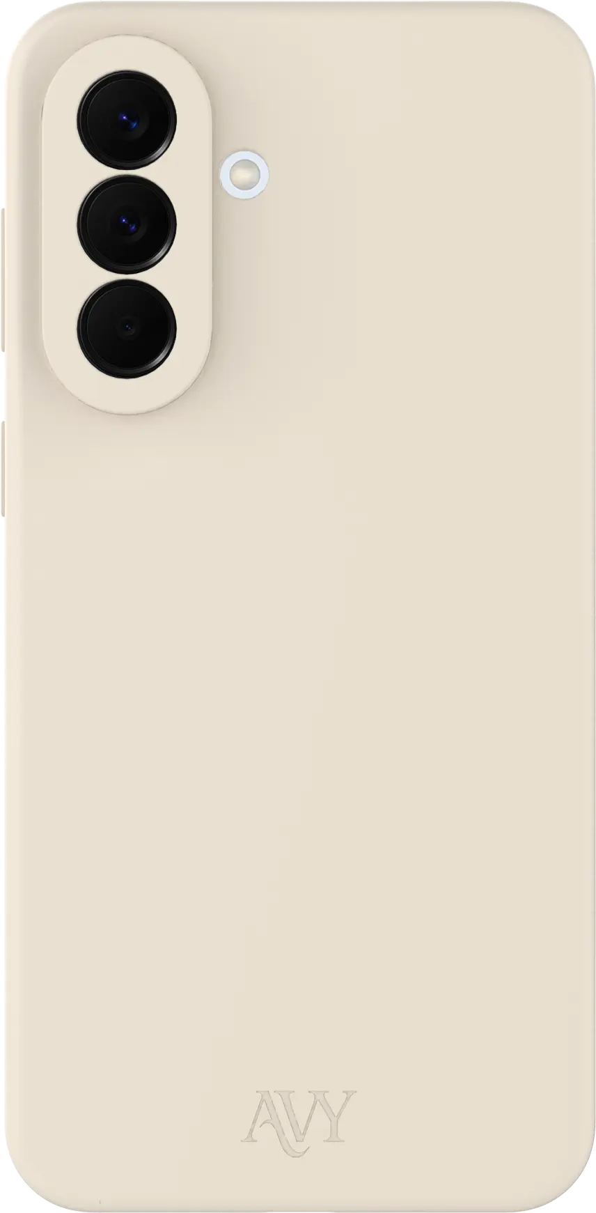 AVY Samsung Galaxy A57 Hoesje Liquid Silicone met MagSafe Beige afbeelding 1