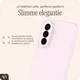 AVY Samsung Galaxy A57 Hoesje Liquid Silicone met MagSafe Roze afbeelding 8
