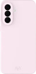 AVY Samsung Galaxy A57 Hoesje Liquid Silicone met MagSafe Roze afbeelding