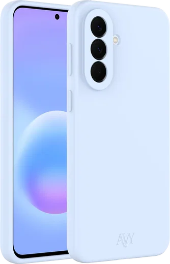 AVY Samsung Galaxy A57 Hoesje Liquid Silicone met MagSafe Blauw afbeelding 10
