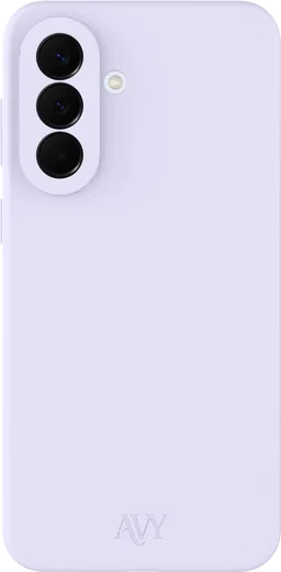 AVY Samsung Galaxy A57 Hoesje Liquid Silicone met MagSafe Paars afbeelding 1