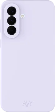 AVY Samsung Galaxy A57 Hoesje Liquid Silicone met MagSafe Paars