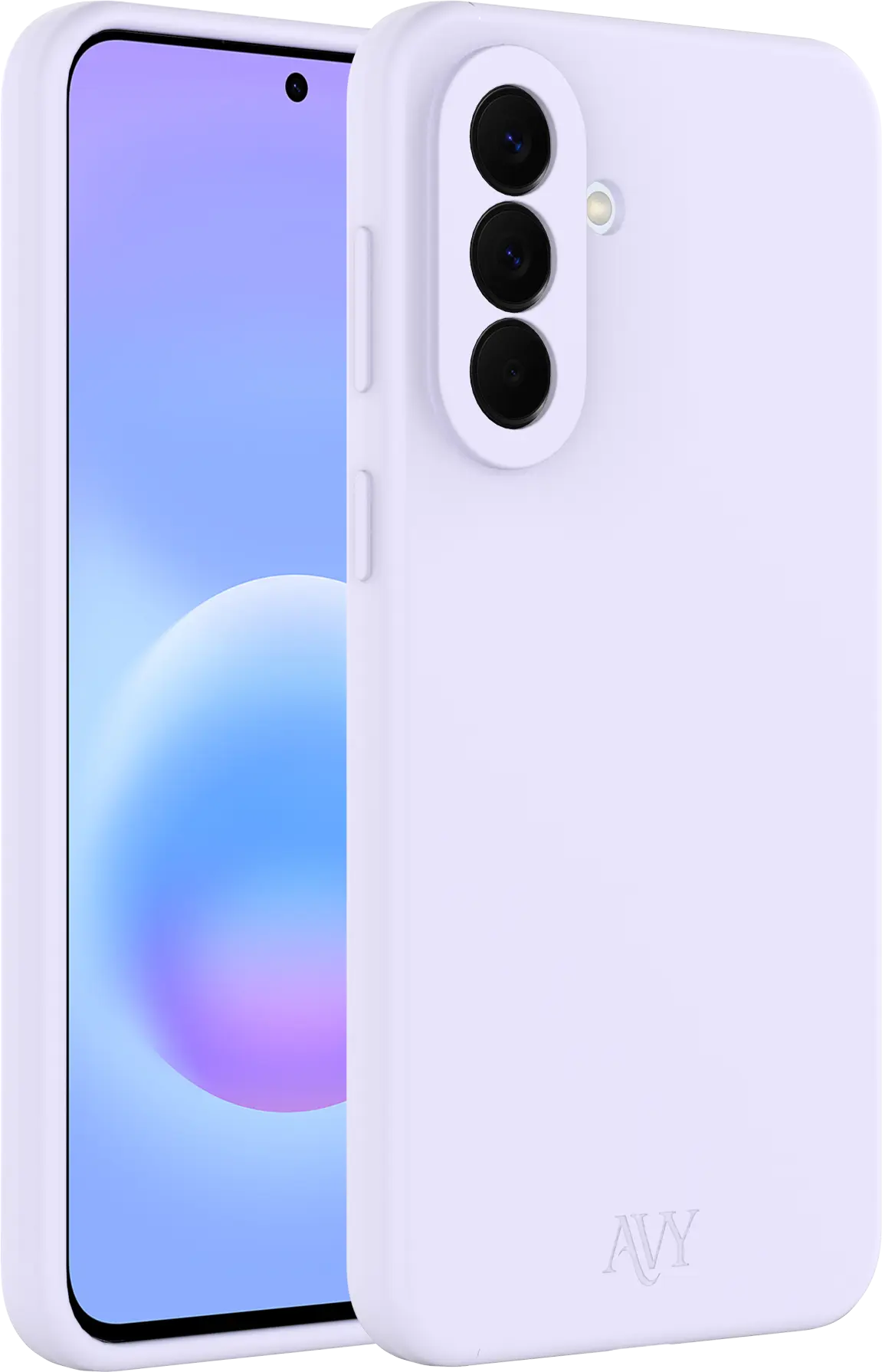AVY Samsung Galaxy A57 Hoesje Liquid Silicone met MagSafe Paars afbeelding 10