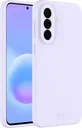 AVY Samsung Galaxy A57 Hoesje Liquid Silicone met MagSafe Paars