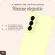 AVY Samsung Galaxy A57 Hoesje Liquid Silicone met MagSafe Butter Yellow afbeelding 8