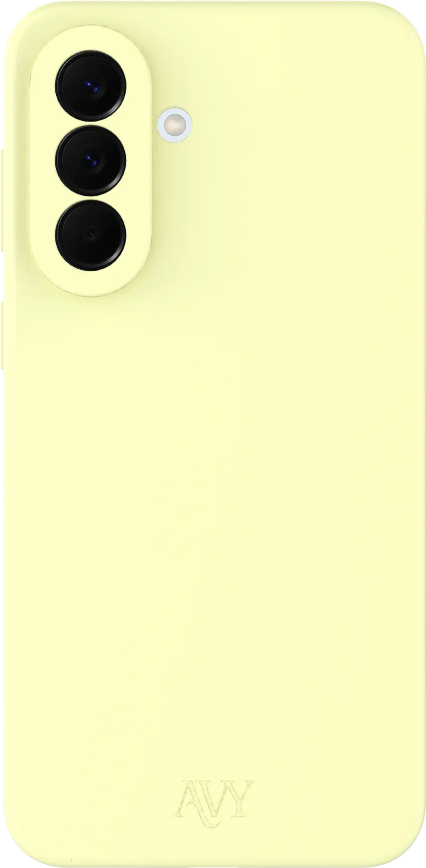 AVY Samsung Galaxy A57 Hoesje Liquid Silicone met MagSafe Butter Yellow afbeelding 1