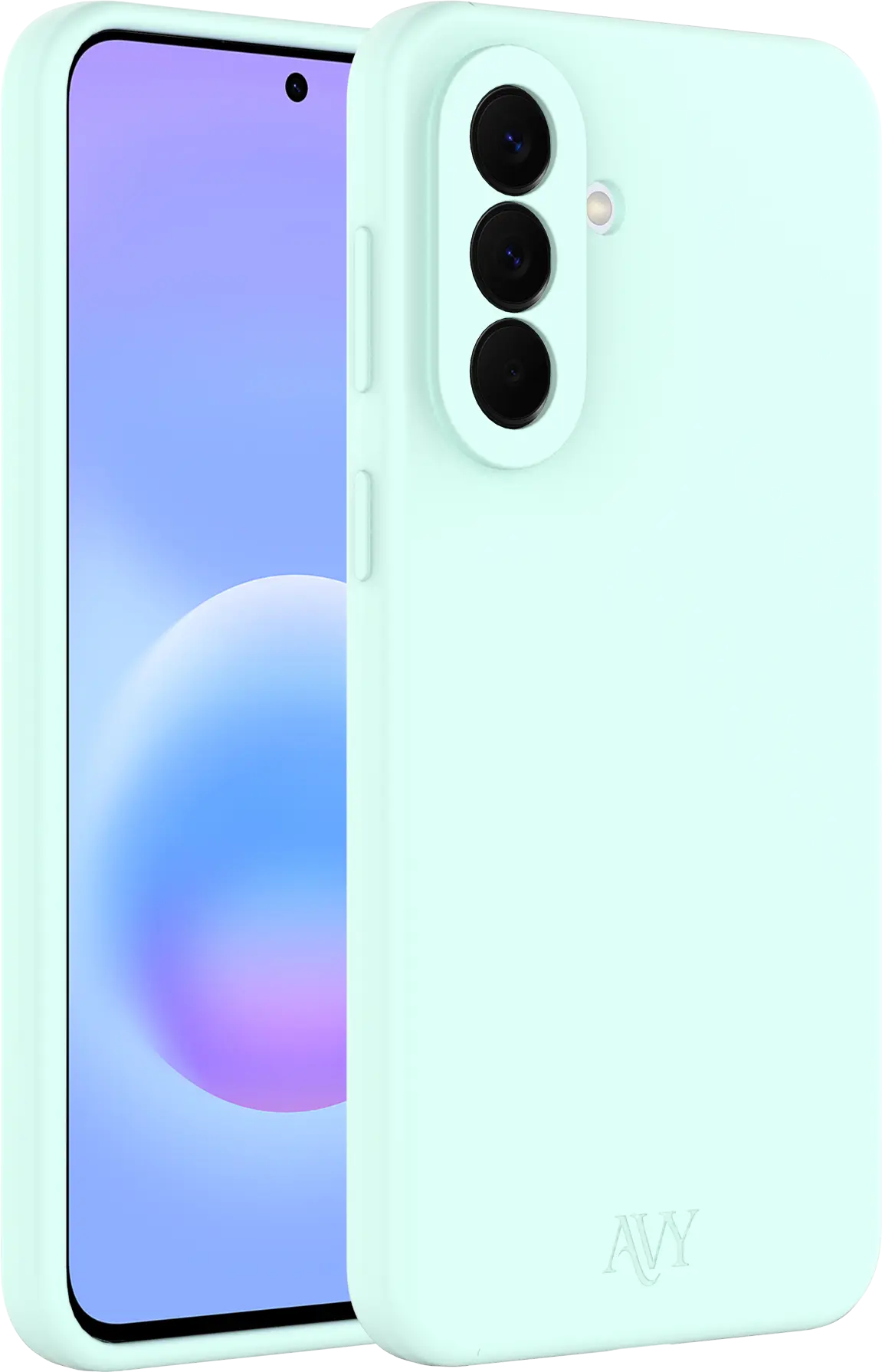 AVY Samsung Galaxy A57 Hoesje Liquid Silicone met MagSafe Matcha afbeelding 10