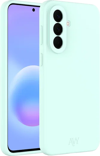 AVY Samsung Galaxy A57 Hoesje Liquid Silicone met MagSafe Matcha afbeelding 10