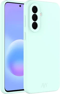AVY Samsung Galaxy A57 Hoesje Liquid Silicone met MagSafe Matcha