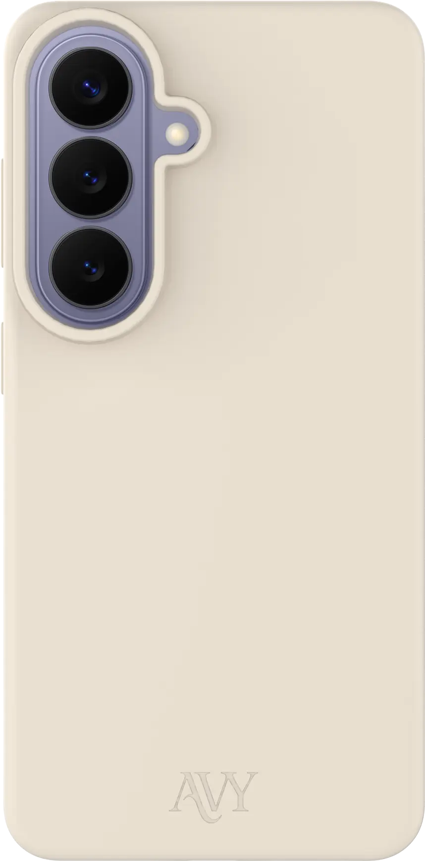 AVY Samsung Galaxy S26 Hoesje Liquid Silicone met MagSafe Beige afbeelding 1