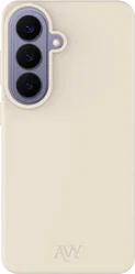 AVY Samsung Galaxy S26 Hoesje Liquid Silicone met MagSafe Beige afbeelding