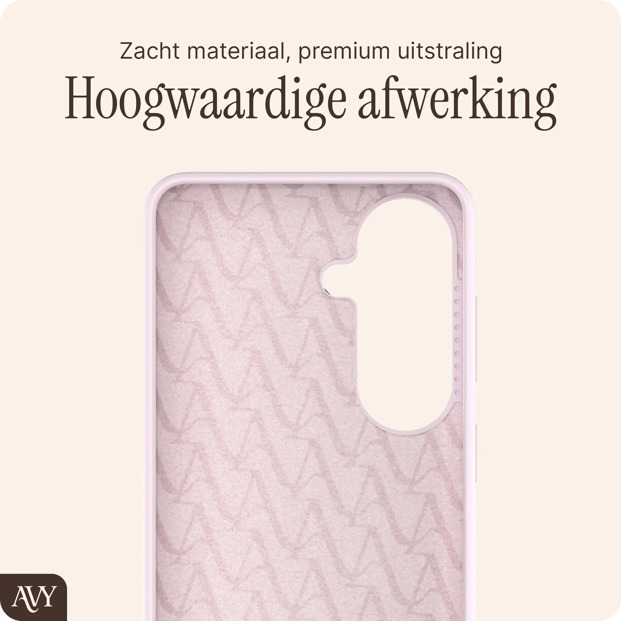 AVY Samsung Galaxy S26 Hoesje Liquid Silicone met MagSafe Roze afbeelding 10