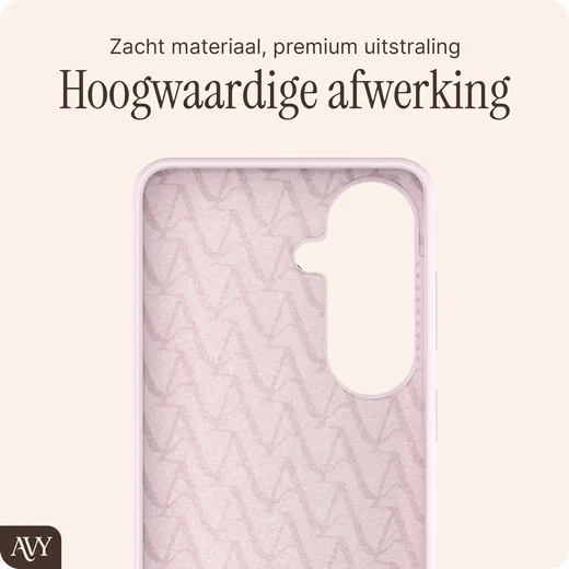 AVY Samsung Galaxy S26 Hoesje Liquid Silicone met MagSafe Roze afbeelding 10