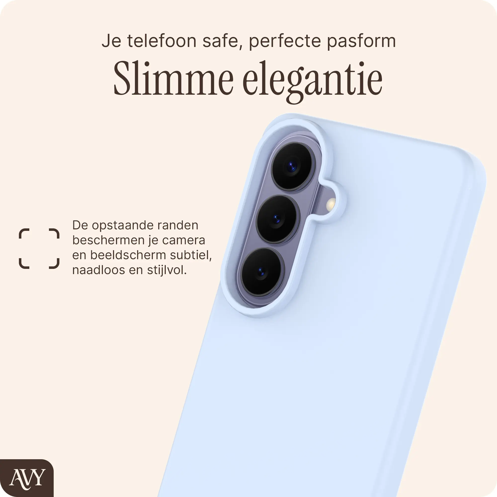 AVY Samsung Galaxy S26 Hoesje Liquid Silicone met MagSafe Blauw afbeelding 9